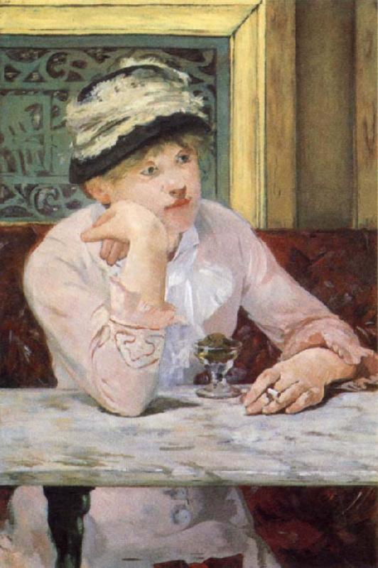 Edouard Manet Plum Brandy oil painting image